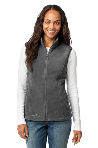 Eddie Bauer Ladies Fleece Vest (Grey Steel)