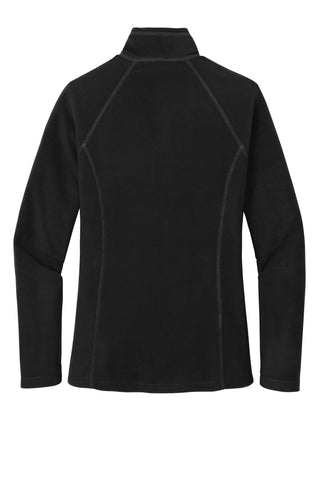 Eddie Bauer Ladies Full-Zip Microfleece Jacket (Black)