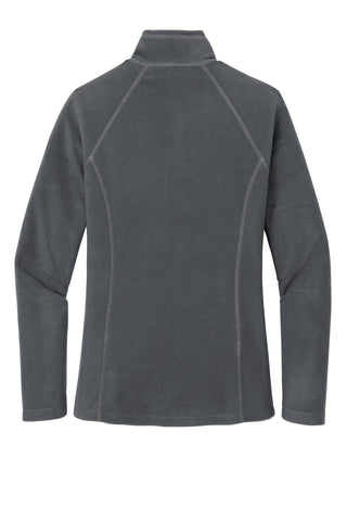 Eddie Bauer Ladies Full-Zip Microfleece Jacket (Grey Steel)