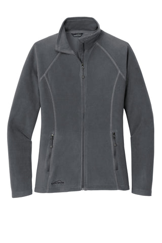 Eddie Bauer Ladies Full-Zip Microfleece Jacket (Grey Steel)