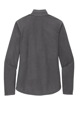 Eddie Bauer Ladies 1/2-Zip Microfleece Jacket (Grey Steel)