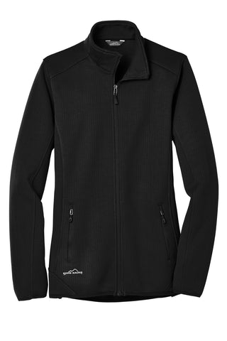 Eddie Bauer Ladies Dash Full-Zip Fleece Jacket (Black)