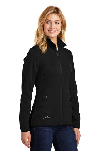 Eddie Bauer Ladies Dash Full-Zip Fleece Jacket (Black)