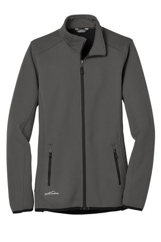 Eddie Bauer Ladies Dash Full-Zip Fleece Jacket (Grey Steel)
