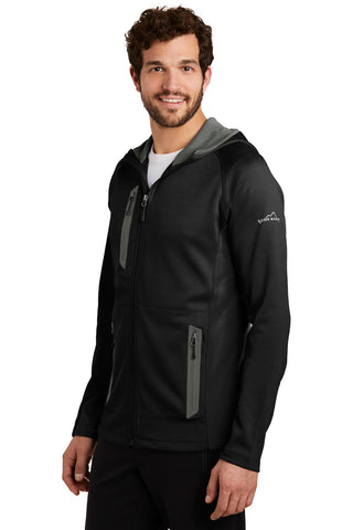 Eddie Bauer Sport Hooded Full-Zip Fleece Jacket (Black)