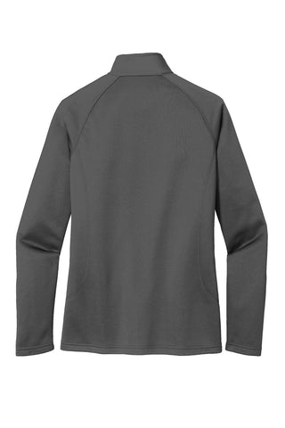 Eddie Bauer Ladies Smooth Fleece Full-Zip (Iron Gate)