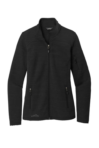 Eddie Bauer Ladies Sweater Fleece Full-Zip (Black)