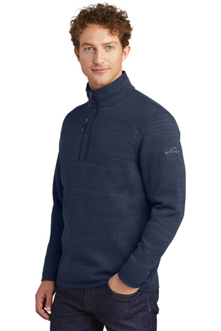 Eddie Bauer Sweater Fleece 1/4-Zip (River Blue Navy Heather)