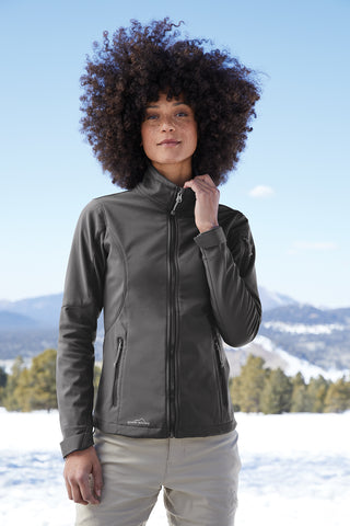 Eddie Bauer Ladies Soft Shell Jacket (Black)