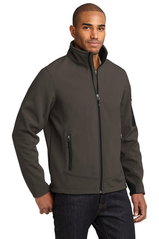 Eddie Bauer Rugged Ripstop Soft Shell Jacket (Canteen Grey/ Black)