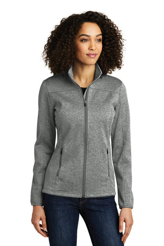 Eddie Bauer Ladies StormRepel Soft Shell Jacket (Grey Heather/ Grey)