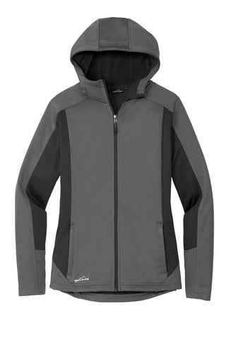 Eddie Bauer Ladies Trail Soft Shell Jacket (Metal Grey/ Grey Steel)