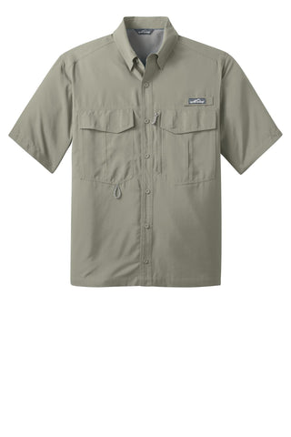 Eddie Bauer Short Sleeve Performance Fishing Shirt (Driftwood)