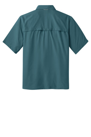 Eddie Bauer Short Sleeve Performance Fishing Shirt (Gulf Teal)