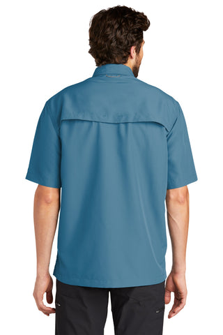 Eddie Bauer Short Sleeve Performance Fishing Shirt (Gulf Teal)