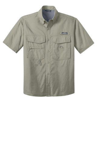 Eddie Bauer Short Sleeve Fishing Shirt (Driftwood)