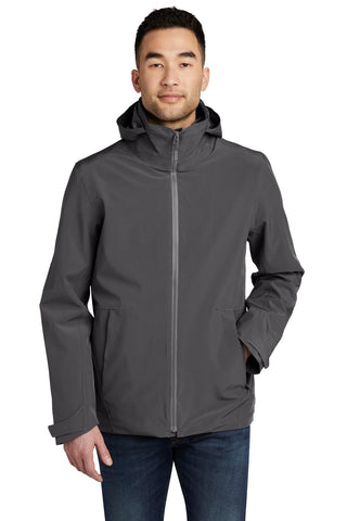 Eddie Bauer WeatherEdge 3-in-1 Jacket (Grey Steel/ Metal Grey)