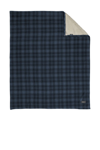 Eddie Bauer Woodland Blanket (River Blue Navy/ Bone)