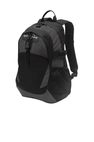 Eddie Bauer Ripstop Backpack (Black/ Grey Steel)