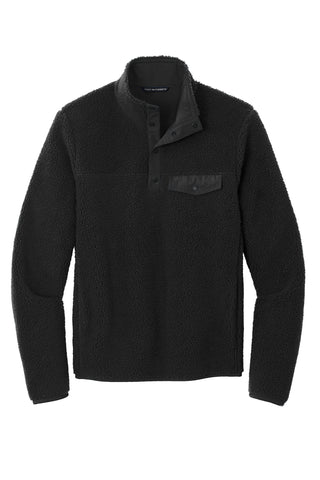 Port Authority Camp Fleece Snap Pullover (Deep Black)