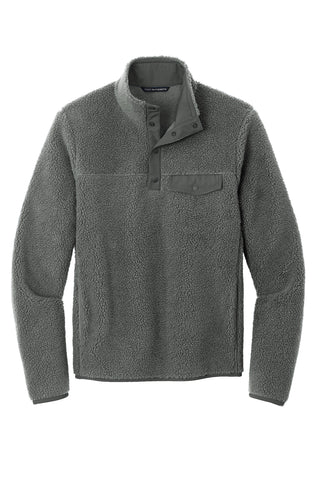 Port Authority Camp Fleece Snap Pullover (Grey Steel)