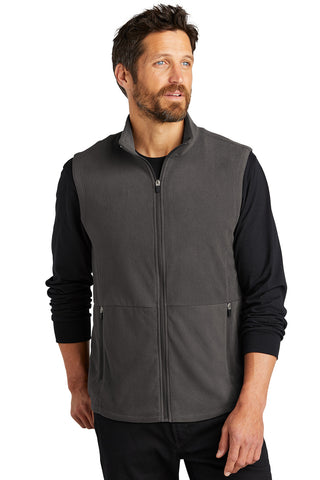 Port Authority Accord Microfleece Vest (Pewter)