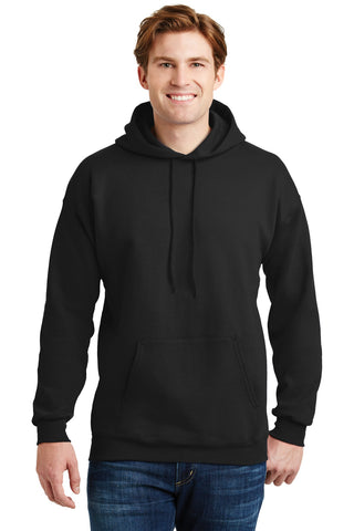 Hanes Ultimate Cotton Pullover Hooded Sweatshirt (Black)