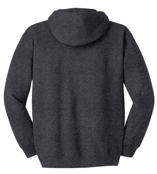 Hanes Ultimate Cotton Pullover Hooded Sweatshirt (Charcoal Heather)