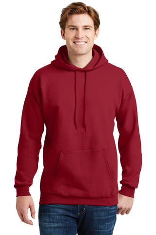 Hanes Ultimate Cotton Pullover Hooded Sweatshirt (Deep Red)