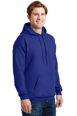 Hanes Ultimate Cotton Pullover Hooded Sweatshirt (Deep Royal)