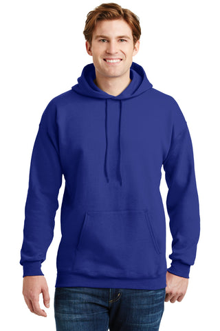 Hanes Ultimate Cotton Pullover Hooded Sweatshirt (Deep Royal)