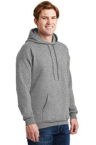 Hanes Ultimate Cotton Pullover Hooded Sweatshirt (Light Steel)