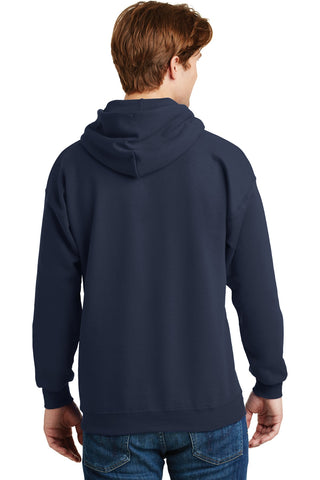 Hanes Ultimate Cotton Pullover Hooded Sweatshirt (Navy)