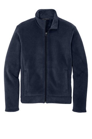 Port Authority Ultra Warm Brushed Fleece Jacket (Insignia Blue/ River Blue Navy)