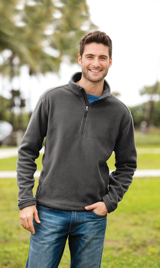 Port Authority Value Fleece 1/4-Zip Pullover (True Navy)