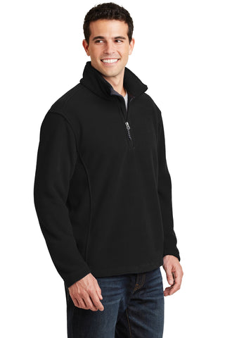 Port Authority Value Fleece 1/4-Zip Pullover (Black)