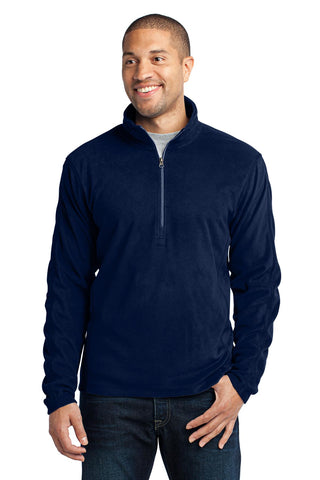 Port Authority Microfleece 1/2-Zip Pullover (True Navy)