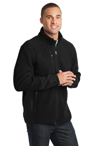 Port Authority R-Tek Pro Fleece Full-Zip Jacket (Black/ Black)