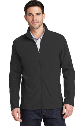Port Authority Summit Fleece Full-Zip Jacket (Black/ Black)
