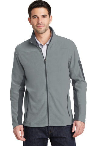 Port Authority Summit Fleece Full-Zip Jacket (Frost Grey/ Magnet)