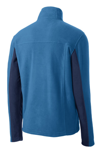 Port Authority Summit Fleece Full-Zip Jacket (Regal Blue/ Dress Blue Navy)