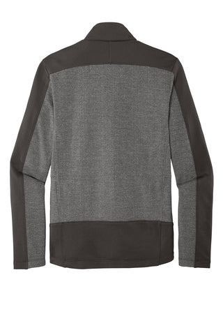 Port Authority Grid Fleece Jacket (Grey Smoke Heather/ Grey Smoke)