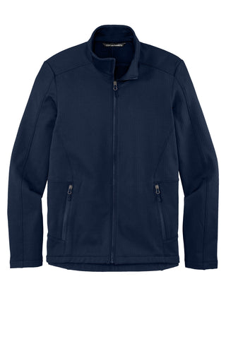 Port Authority Grid Fleece Jacket (River Blue Navy)