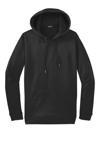 Sport-Tek Sport-Wick Fleece Hooded Pullover (Black)