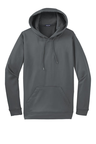 Sport-Tek Sport-Wick Fleece Hooded Pullover (Dark Smoke Grey)