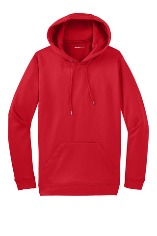 Sport-Tek Sport-Wick Fleece Hooded Pullover (Deep Red)