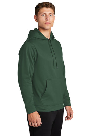 Sport-Tek Sport-Wick Fleece Hooded Pullover (Forest Green)