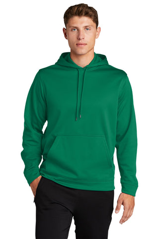 Sport-Tek Sport-Wick Fleece Hooded Pullover (Kelly Green)