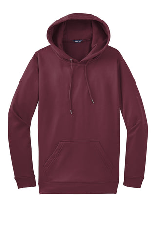 Sport-Tek Sport-Wick Fleece Hooded Pullover (Maroon)