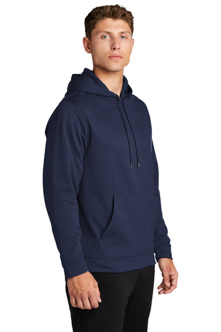 Sport-Tek Sport-Wick Fleece Hooded Pullover (Navy)